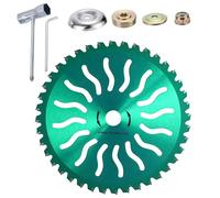 Lame de scie en alliage durable, adaptée aux tondeuses à gazon, débroussailleuses, tondeuses à gazon à essence, ne craint pas les pierres, 10 po, 40T-10inch 1pc Parts 6