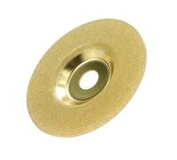 Lame de scie en diamant brasé de 100mm, meule de 4 pouces for meuleuse d'angle grain 240, outil de coupe de disque de scie circulaire 1 pièce