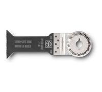 Lame de scie oscillante E-Cut Long Life BIM Starlock Max 78x42 pack de 5 - FEIN - 63502203230 Partie de coupe noire avec zone de fixation métallique G