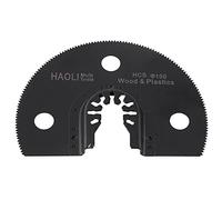 Lame de Scie Oscillante Ronde, Acier À Haute Teneur en Carbone de 100mm Lames de Scie À Dégagement Rapide Avec Interface Universelle, pour La Coupe Des Plastiques, Du Gfrp, Du Bois, Du Marbre