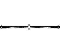 Lame de scie Proxxon Micromot 28743 à chantourner avec goupille transversale, denture normale, 12 pièces