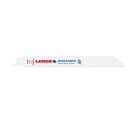Lame de scie sabre 810R L. 203 mm 5 un. / carte LENOX Quantité:1
