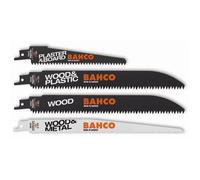 Lame de scie sabre - Bahco - 3942-WOOD-SET-5P - 5 pcs - HCS - Bois et métaux