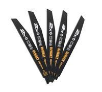Lame de scie sabre BiM 2X Long Life pour la coupe du bois et métal 228 mm - DT2308L-QZ - DEWALT