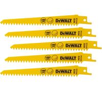 DEWALT Lame de scie sabre BiM DT2356-QZ 152 mm pour plaques de plâtre 5 pièces