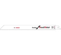 Bosch Accessories 2609256709 Jeu de 2 lames de scie sabre BIM 207 mm pour Tôles