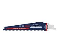 Bosch Professional 10x Lames de scie sabre Expert `Window Demolition` S 956 DHM (pour Bois avec métal dur, Longueur 150 mm, Accessoires Scie sabre)