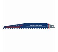 Bosch 3x Lames de scie sabre EXPERT Tough Wood S1142KHM (pour Bois de chantier, Bois traité sous pression, Longueur 225 mm, Professional Accessoire Scie sabre)