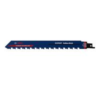 Lame de scie sabre Expert Hollow Brick L.240mm L.23mm TPI 2 12,7mm 1 pc/carte