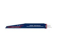 Lame de scie sabre Expert Multimaterial L.225mm L.25mm TPI 6-8 3-4mm 3 pces/carte