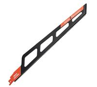 Lame de scie sabre isolante pour scie sabre, 400 mm, en acier au carbone, pour couper le carton, le caoutchouc, la moquette, le cuir, la mousse et les matériaux d'isolation en fibres