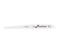 Lame de scie-sabre S 1111 DF, Heavy for Wood and Metal, lot de 5 Bosch Accessories 2608656261 Longueur lame de scie 225 mm 5 pc(s) G