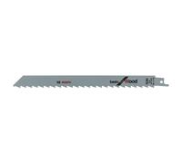 Lame de scie sabre S 1111 K L.225mm L.19mm TPI 3 8,5mm 2 pces/carte