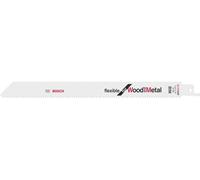 Bosch Professional Coffret de 2 lame de scie sabre S 1122 HF Flexible for Wood and Metal (longueur 225 mm, accessoires pour scie sabre)