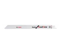 Lame de scie sabre S 1122 HF L.225mm L.19mm TPI 10 2,5mm 2 pces/carte 2608656270