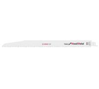 Lame de scie-sabre S 1210 VF, Heavy for Wood and Metal, lot de 5 Bosch Accessories 2608657612 Longueur lame de scie 300 mm 5 pc(s)