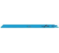 Bosch Lame pour scie sabre S1225VF PRO Metal – 1,25 x 19 x 300 mm – Lot de 5