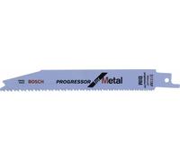 Lame de scie-sabre S 123 XF, Progressor for Metal, lot de 2 Bosch Accessories 2608654401 Longueur lame de scie 150 mm 2 pc(s)