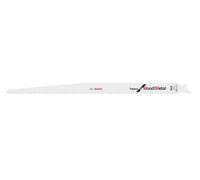 Lame de scie-sabre S 1411 DF, Heavy for Wood and Metal, lot de 5 Bosch Accessories 2608654763 Longueur lame de scie 300 mm 5 pc(s)