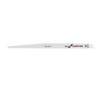 Lame de scie sabre S 1411 DF L.300mm L.19mm TPI 6 4,3mm 2 pces/carte