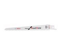 Bosch Professional Coffret de 2 lame de scie sabre S611DF Heavy for Wood and Metal (longueur 150 mm, accessoires pour scie sabre)