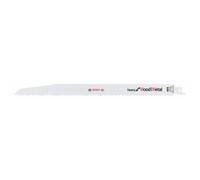 Lame de scie sabre S1210VF L.300mm L.22mm TPI 5/8 3,2-5mm à denture variable 5 pcs.BOSCH