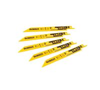 Lame de scie sabre sécable BiM pour la coupe du métal 152 mm - DT2417-QZ - DEWALT