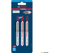 Bosch Lames de scie sauteuse Expert T301CHM pour composites plastiques 3 pièces