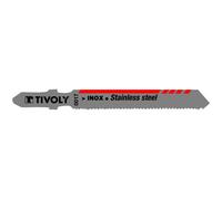 Lame de scie sauteuse -Pour inox -Attache T (Blister) / L: 75 / H: 50 / Droite TIVOLY - XT505520017