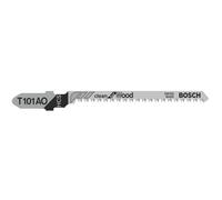 Lame de scie sauteuse T 101 AO L.83mm Denture 1,4mm HCS 5 pces/carte BOSCH