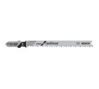 Lame de scie sauteuse T 101 BF L.100mm Denture 2,7mm BiM 5 pces/carte BOSCH