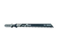 Lame de scie sauteuse T 111 C L.100mm Denture 3mm HCS 5 pces/carte BOSCH