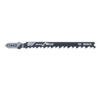 Lame de scie sauteuse T 144 D Speed for Wood L.100mm Pas de denture 4-5,2mm HCS Pack de 100 pièces