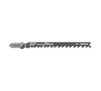Lame de scie sauteuse T 144 D Speed for Wood L.100mm Pas de la denture 4-5,2mm HCS Pack de 25 pièces