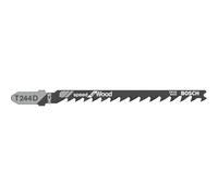 Lame de scie sauteuse T 244 D Speed for Wood L.100mm Pas de la denture 4-5,2mm HCS Pack de 3 pièces