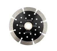 Lame de scie segmentée diamantée pressée à chaud avec disque de coupe multi-trous for granit, marbre, pierre, carrelage, béton, 1 pièce(180mm)