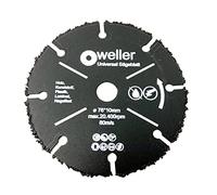 Lame de scie universelle pour bois, stratifié, plastique 76 x 10 mm Pour meuleuse d'angle sans fil 10,8 12 V Disque à tronçonner Mode d’emploi (langue française non garantie)