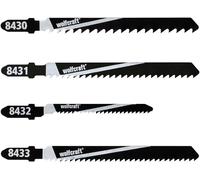 Wolfcraft Lame de scie 8430000 – lot de 10 pièces