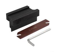 Lame de séparation SPB326 de 3 mm et porte-outil SMBB2026 compatible avec tour de travail des métaux CNC