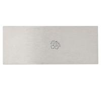 Lame de tirage cerises, anguleuse 150 x 60 x 0,8 mm - 3800008