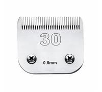 Lame de Toilettage Compatible avec Wahl KM10, Compatible avec Andis AGC | Lame Rechange Compatible avec Oster A6 Golden A5 Turbo A5 Power Max PowerPro, Pièce Tondeuse pour Chien(30-0.5mm)