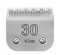 Lame de tondeuse 4F 5F 7FC 9# 10# 30# 40# 50# Compatible avec la plupart des tondeuses, Compatible avec Andis, Compatible avec Oster, A5, Compatible avec Wahl, tondeuses KM(Size 30-0.5mm)