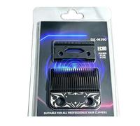 Lame De Tondeuse À Cheveux FAPER ECHO, Compatible for WAHL, Compatible for Madeshow, Compatible for VGR, Lame De Tondeuse Professionnelle De Remplacement(Set A)