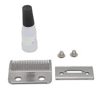 Lame de Tondeuse à Cheveux, Lames de Rechange pour Tondeuse à Cheveux Pas de Dent Raisonnable avec 2 Vis pour Salon de Coiffure