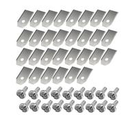 Lame De Tondeuse À Gazon 18-60 Pièces Avec Vis Compatible Avec La Tondeuse Automatique Husqvarna Compatible Avec Les Lames De Tondeuse De Réparation De Tondeuse À Gazon Robotisée Gardena(Silver 30pcs)