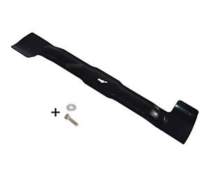 Lame de tondeuse à gazon, 44 cm, compatible avec Ferrex 1800 W GLM44 / ALDI/SMV 1253482000 + vis