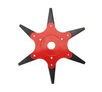 Lame de tondeuse à gazon à 6 dents, accessoires de coupe, tête en carbure de désherbage, tête tranchante for utilisation de Machine à gazon