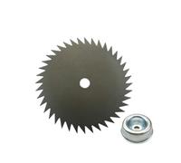 Lame De Tondeuse À Gazon Lame De Coupe D'herbe Tout Acier Noire De 10 Pouces À 40 Dents. Lame Alternée À Gauche Et À Droite(40t 1Acc)