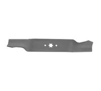 Lame de tondeuse à gazon, lame de paillage 493 mm, lame de rechange 49 cm pour MTD, lame de tondeuse avec support étoile 25,5 x 17,1 mm. Garden Parts