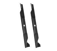 Lame de Tondeuse à Haute Levée, 2 Pièces, Remplacement Durable en Acier au Carbone pour Tondeuse à Gazon YTH22V46 YTH22K46 pour Pont de 46 Pouces
